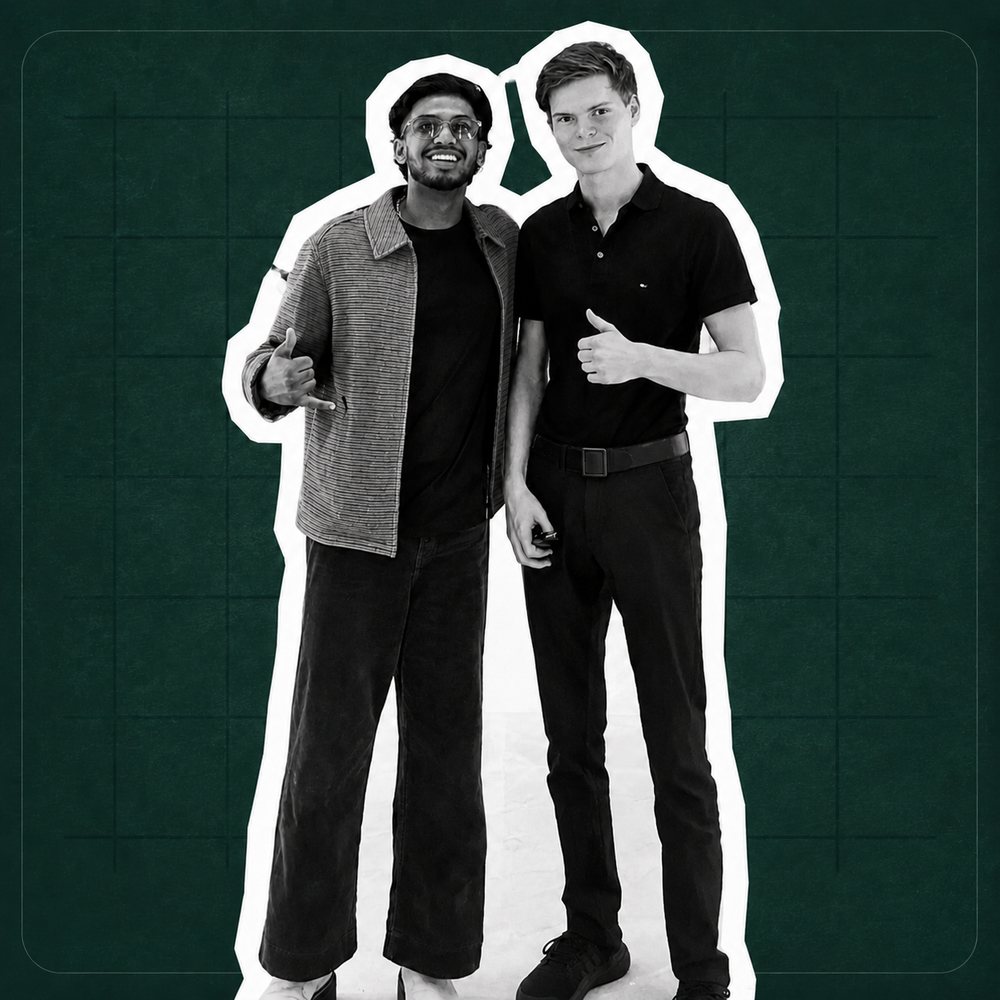 Scale Verticals founders Sanjeev Nachiappan and Henrik Wold